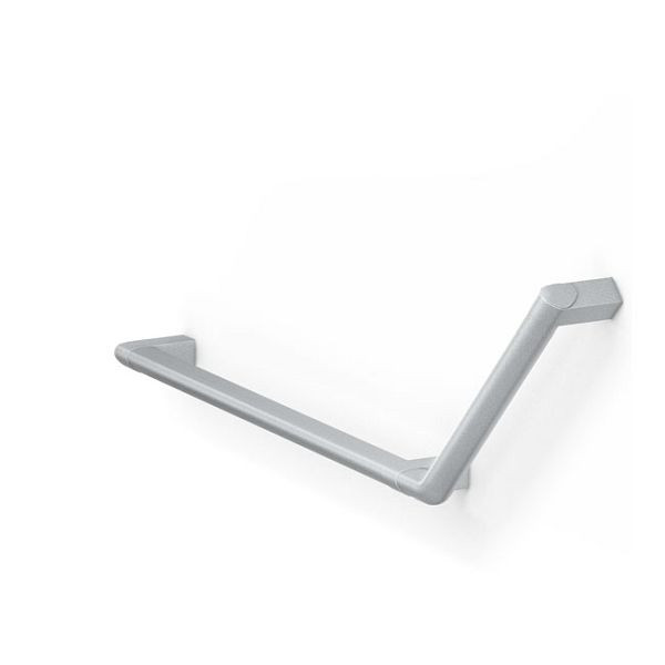 KEMMLIT Cavere poignée d'angle 131 droite, argent, 350x316mm, 7703