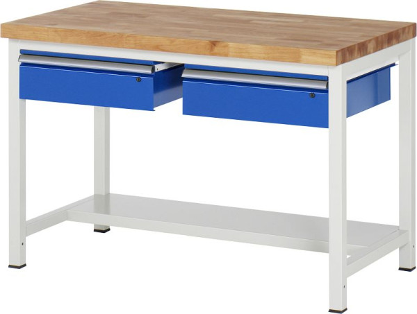 Etabli RAU série 8000 - modèle 8002A3, L1250 x P700 x H840-1040 mm, 03-8002A3-127B4H.11