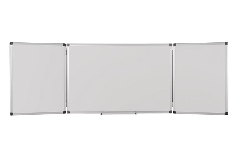 Tableau blanc magnétique Trio Bi-Office Earth avec dos en métal 120x90cm, TR02020509790