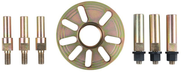 Jeu de clés de compteur de poulie KS Tools pour Mercedes, 7 pièces, 150.3310