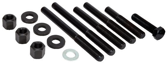 Jeu de boulons, écrous et rondelles KS Tools, 13 pièces, 700.1741