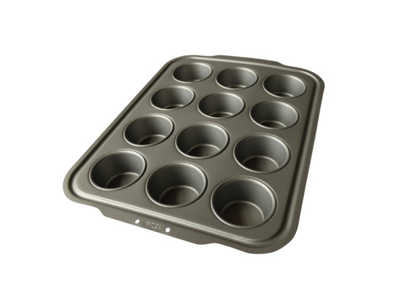 Moule à 12 muffins Schneider, antiadhésif, Ø 6,2 cm, hauteur 3 cm, 960020