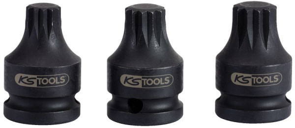 KS Tools Douille à chocs 1/2" XZN, courte, M16, 515.1173