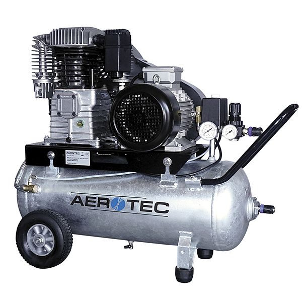 Système compresseur AEROTEC 690-60 Z PRO - 400 V 15 bar galvanisé, 2009623