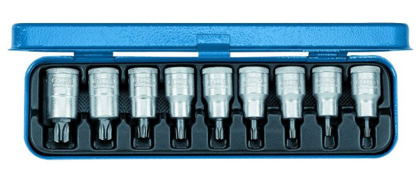 GEDORE jeu de tournevis 1/2" 9 pièces TORX, 6158970