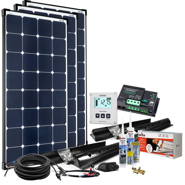 Kit complet camping-car Offgridtec 360W 12V MPPT Premium XXL option EBL, 4-01-005295
