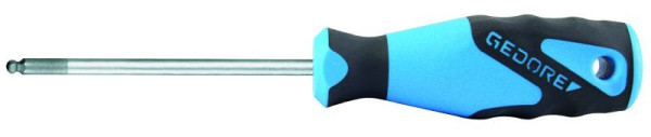 Tournevis GEDORE 3K pour vis à six pans creux, tête sphérique 5 mm, 6684780