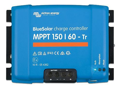 Contrôleur de charge solaire Victron Energy MPPT BlueSolar MPPT 150/60-Tr, 1-67-008555, SCC010060200