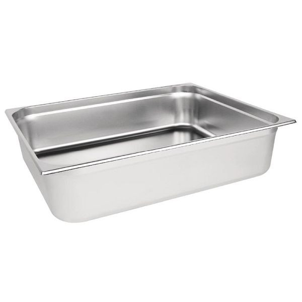 Conteneur Vogue GN en acier inoxydable 150mm GN2 / 1, K807