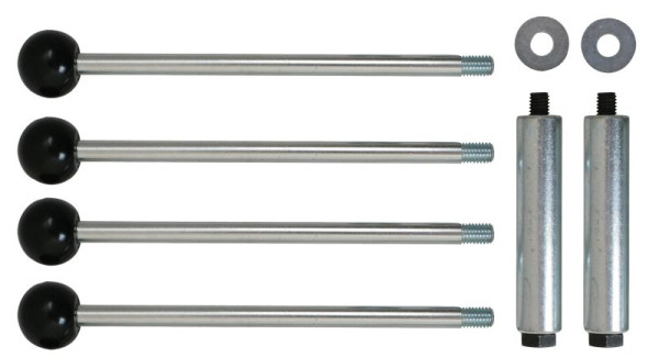 KS Tools guide de masque avant et jeu de tiges d'éjection pour VAG, 6 pièces, 400.2075