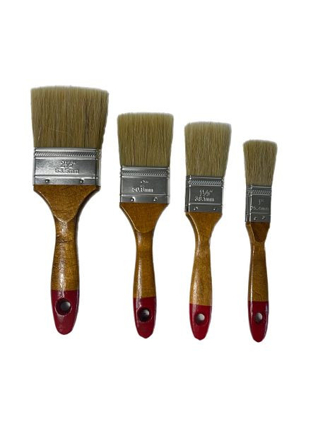 VaGo-Tools pinceau à glacis pinceau plat set de 48 pinceaux 25/38/50/63mm, 193-010/015/020/025 chacun 12_tv