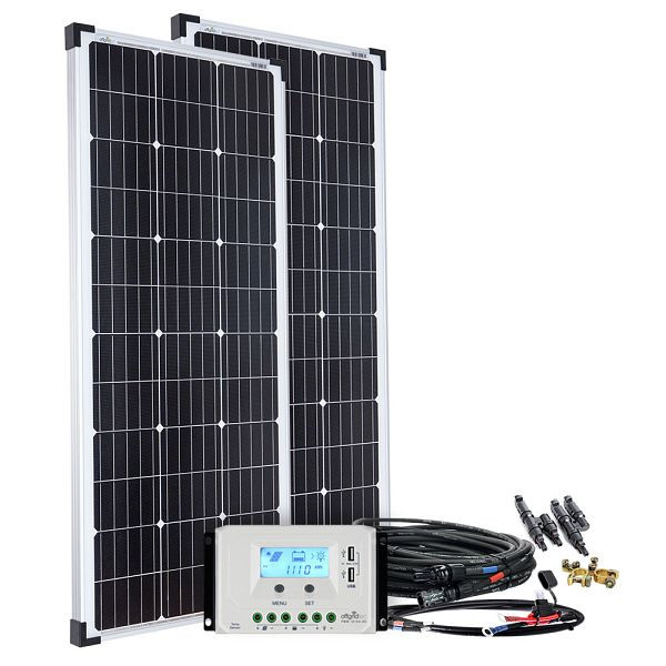 Système solaire Offgridtec basicPremium-L 200W, système complet 12V/24V, 4-01-002635