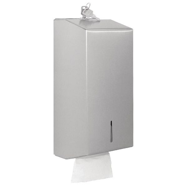 Distributeur de papier toilette en vrac Jantex en acier inoxydable, GJ032
