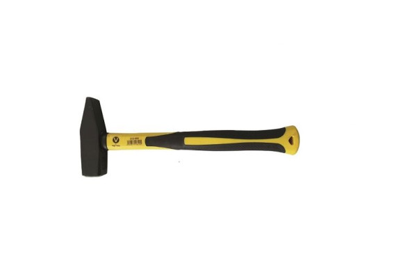 VaGo-Tools marteau de serrurier manche en fibre de verre 1000 g protection de manche de marteau de serrurier, 233-910-1_mv