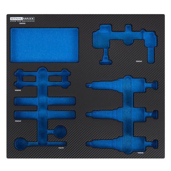 Insert en mousse Stahlmaxx 2/3 pour Porsche, 999150, XXL-999150S