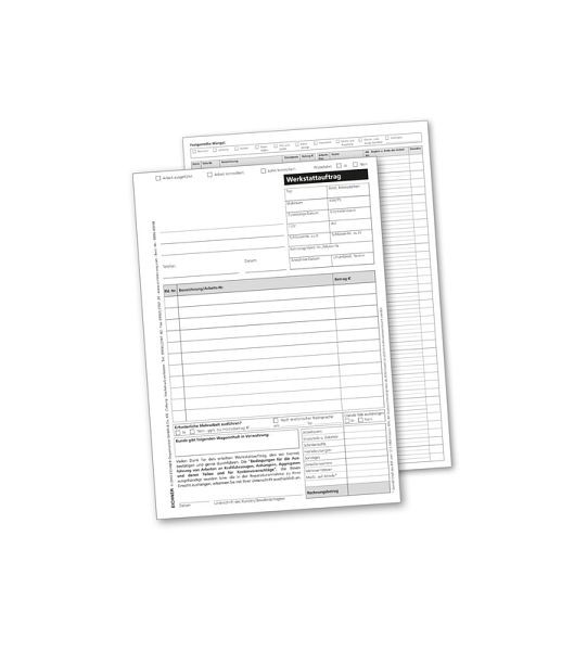 Cartes de travail Eichner, taille : DIN A5, UE : 500 pièces, 9096-00198