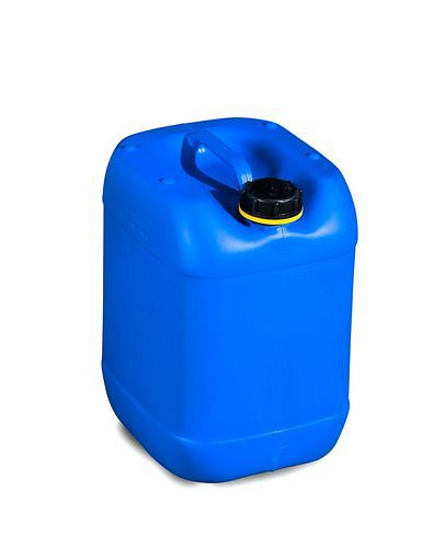 Bidon en plastique DENIOS en polyéthylène (PE), 20 litres, bleu, 266-995