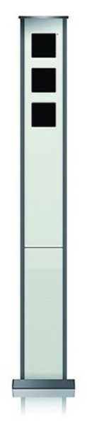 Colonne de communication TCS, non équipée pour 3 modules AMI, autoportante hauteur 1,30 m, K33AP