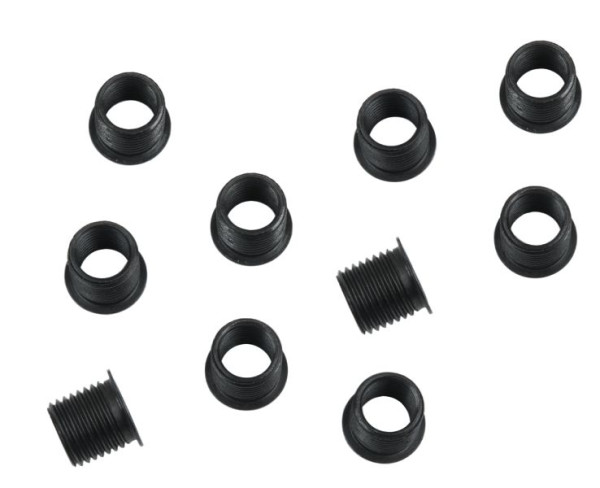 KS Tools douille filetée avec collier longueur 17,5 mm, IT=M14x1,25/AG=M16x1,25, paquet de 10, 150.5086