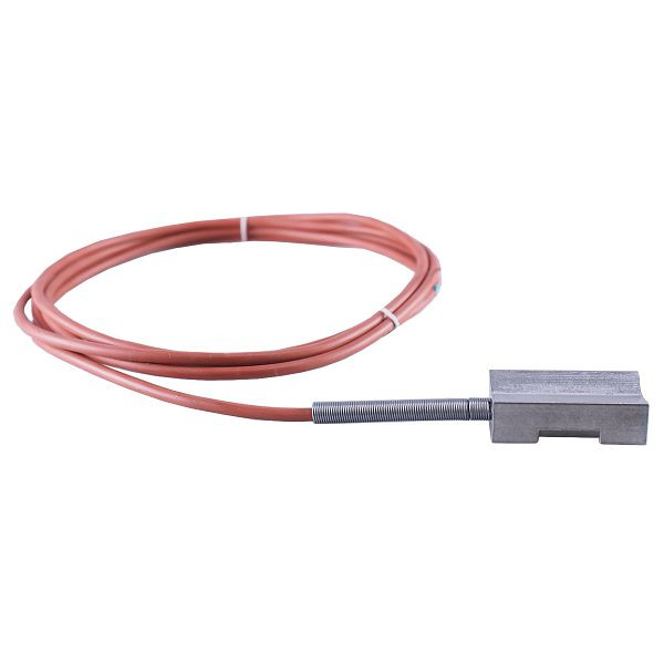 Thermomètre à résistance JUMO, silicone 2,5m, 1xPt100 zl, 25x15x50mm, -50 à + 180°C, 00065531