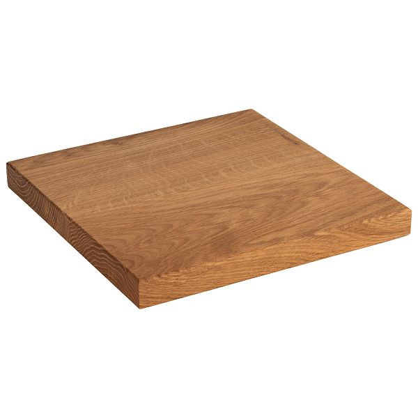 Buffet APS, 20 x 20 x 2 cm, bois de chêne (huilé), -PERFECTO SMALL-, 33302