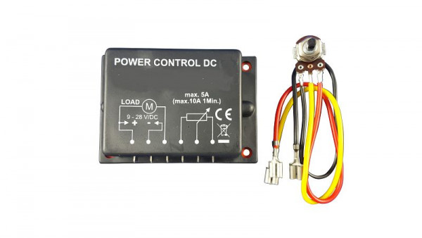 Régulateur de puissance KELLER avec potentiomètre 12/24 V DC (max.10 A), 045.939