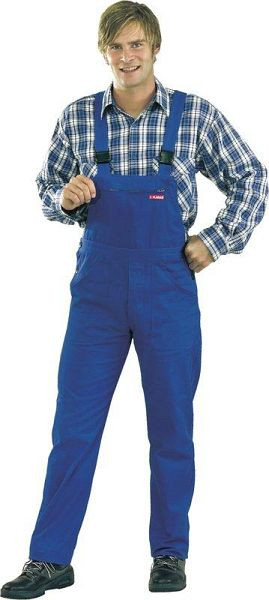 Salopette Planam BW 270, bleu bleuet, taille 56, 1530056