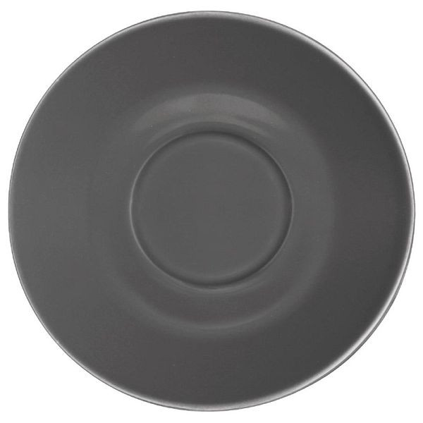 OLYMPIA Soucoupes café gris 15.8cm, UE: 12 pièces, GL049