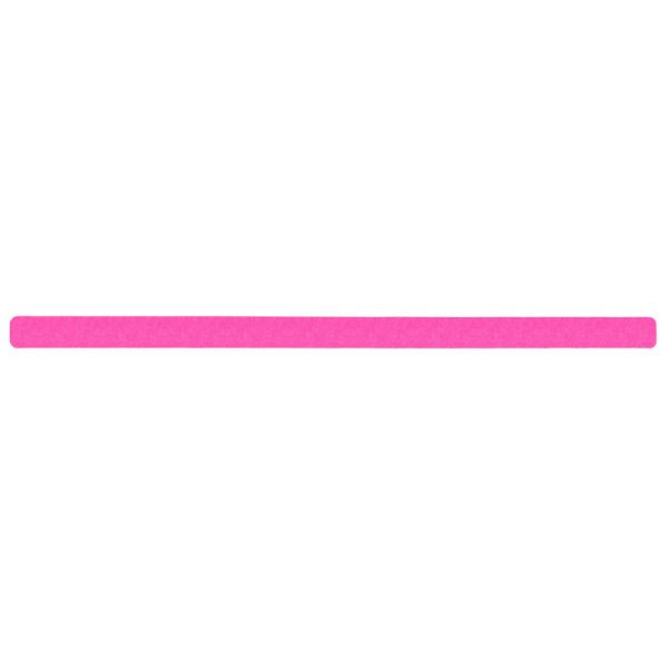 revêtement antidérapant m2, couleur signal rose, bandes individuelles 50x1000mm, UE : 10 pièces, M1PV100502