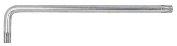 Clé coudée Torx en acier inoxydable KS Tools avec alésage, longue, TB50, 964.0609