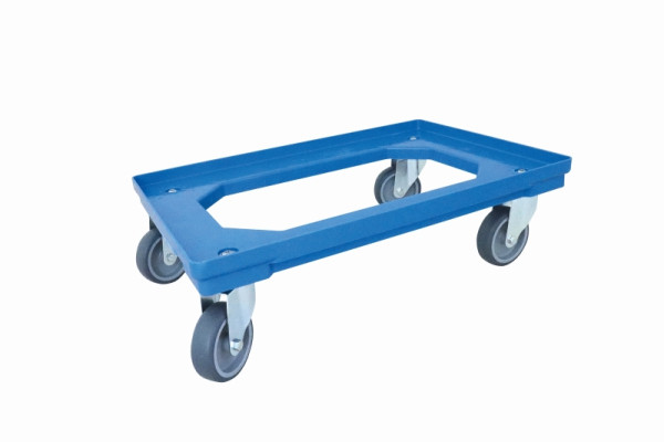 Chariot de transport à châssis Schneider bleu, ABS, 202096