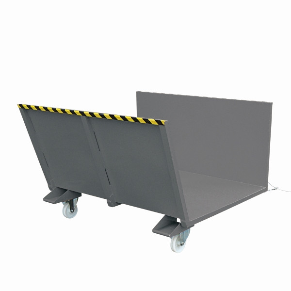 Plate-forme de collecte de bois long Eichinger Industrie avec rampes latérales, 500 kg gris anthracite, 20960000000096
