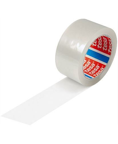 ruban adhésif tesa PP 4024, 50 mm de large x 66 m, épaisseur 50µ, transparent, pack : 36 rouleaux, 299501