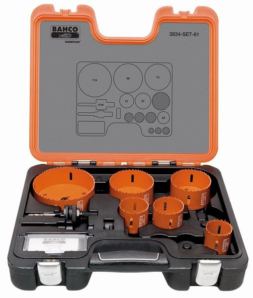 Jeu de scie cloche Bahco, 3834-SET-61