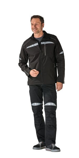 Veste softshell Planam DuraWork, noir/gris, taille XL, 2950056