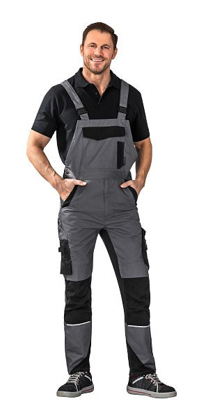 Salopette homme Planam Norit, ardoise/noir, taille 46, 6521046