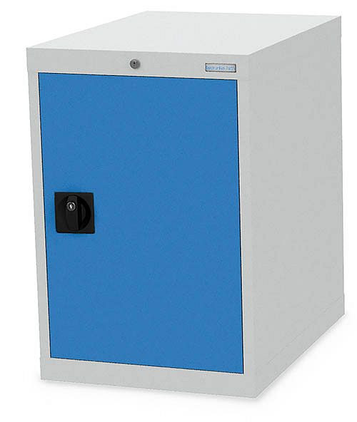 Armoire à tiroirs Bedrunka+Hirth, R 18-24, nombre de portes battantes : 1, dimensions en mm (LxPxH) : 555 x 736 x 819, 580/0001FL
