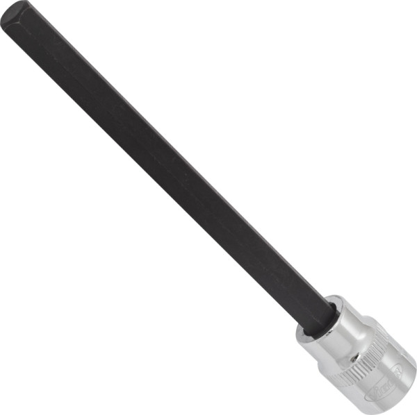 Embout de tournevis VIGOR, carré creux 10 mm (3/8"), profil six pans intérieur, 8 mm, longueur : 133 mm, pour commande manuelle, V6152