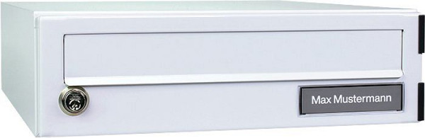 Boîte à colis BURG-WÄCHTER eBoxx A 625 W, 2 x clés, HxLxP (extérieur) : 115 x 380 x 450 mm, blanc, 41960