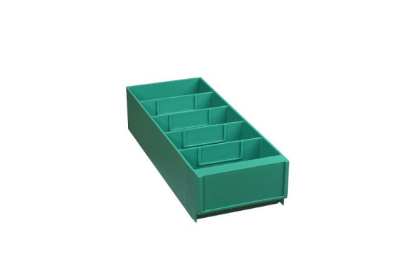 Plastipol-Scheu K/4 REGALBOX POL.IA VERT, 400 mm x 155 mm x 92 mm, 23K40K0017
