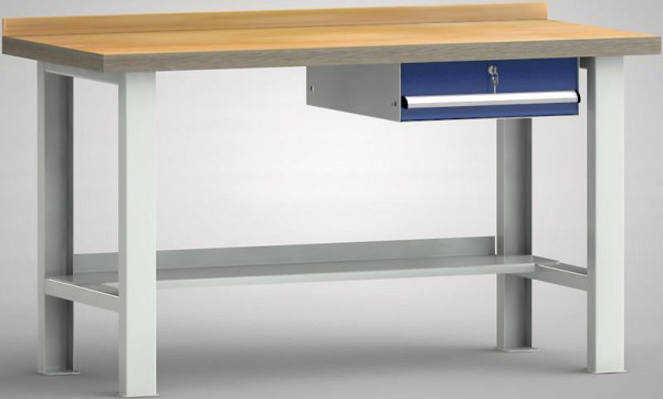 Etabli standard KLW - 1500 x 700 x 840 mm L x P x H, WS503N-1500M40-E7001