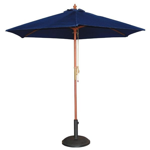 Parasol rond Bolero bleu foncé 2.5m, GG496