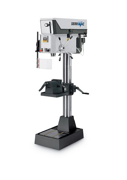 Perceuse à colonne haute vitesse ELMAG PREMIUM, modèle R32VS PGMincl. table étau pivotante, 81034