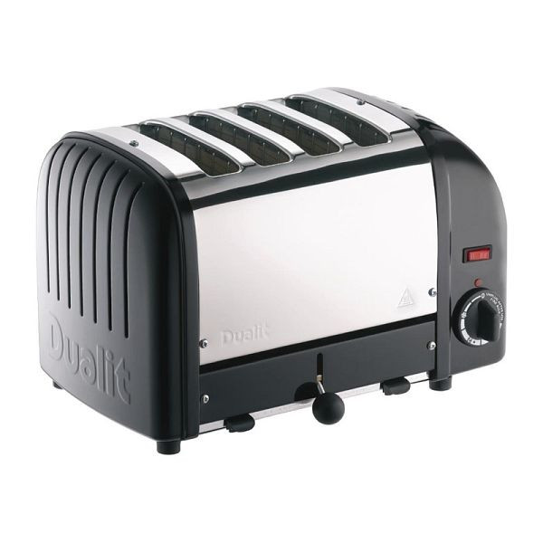 Grille-pain Dualit 40344 noir 4 fentes, E266