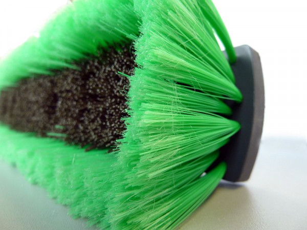 UNGER nLITE brosse électrique simple, 42cm, poils fendus (vert), NFF41