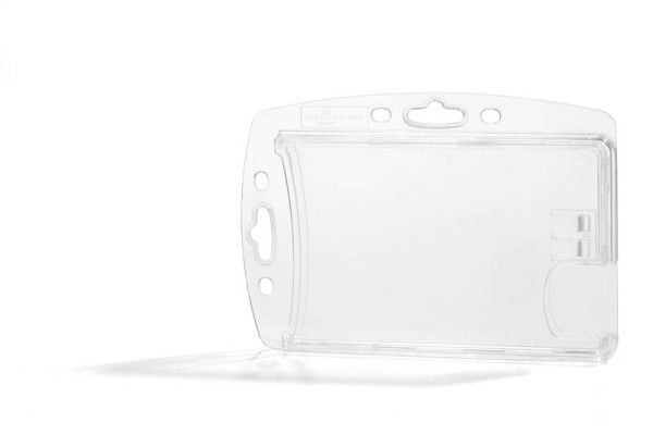Boîte double DURABLE pour 2 cartes d'identité, transparente, paquet de 10, 892419