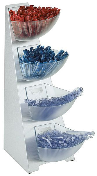 APS Multi-Rack, 4 niveaux (4 plateaux), 19 x 31 cm, hauteur : 53 cm, 11446