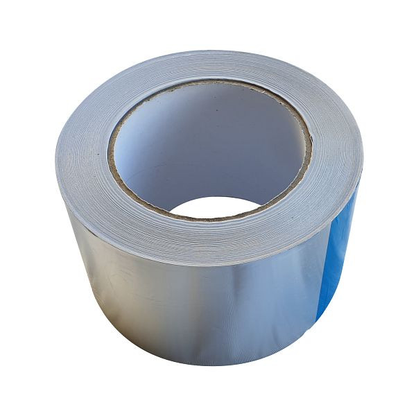 VaGo-Tools ruban aluminium ruban adhésif aluminium ruban adhésif 75mmx50m isolation 1 rouleau, PU: 50m, 370-75-50x1_tv
