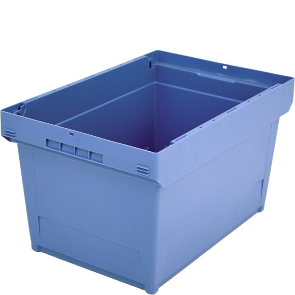 BITO conteneur réutilisable MB double fond /MB 64321D 600x400x323 bleu pigeon, double fond, C0403-0006
