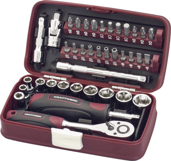 Jeu de 38 douilles Kraftwerk 1/4", 99073